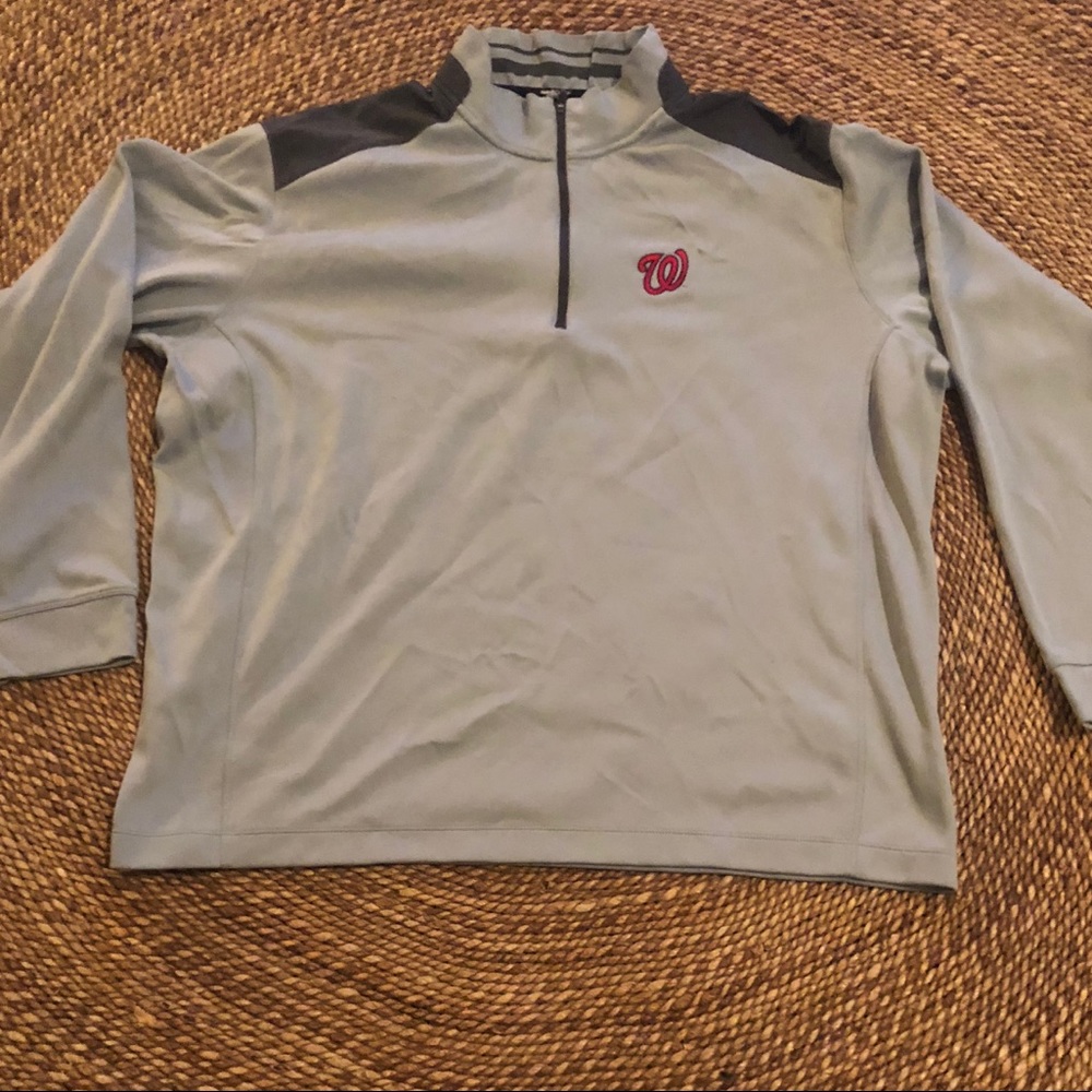 Washington Nationals 1/2 Zip NIKE Golf W Jacket